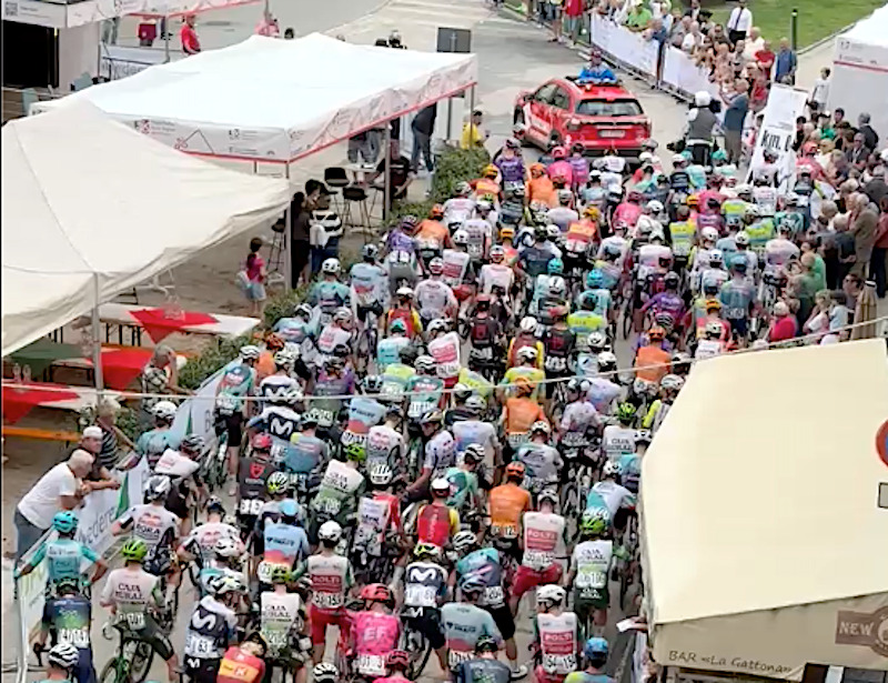 La partenza, Coppa Sabatini Peccioli