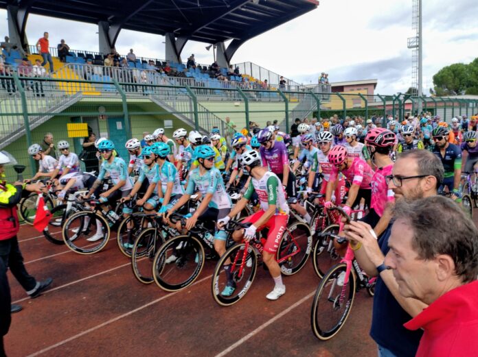 La partenza dal campo sportivo, Coppa Sabatini