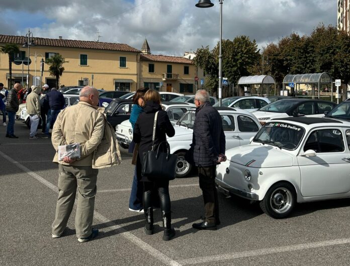Raduno Fiat 500 a Casciana Terme