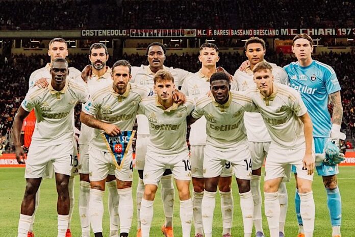 Pisa Lazio Gilardino formazione