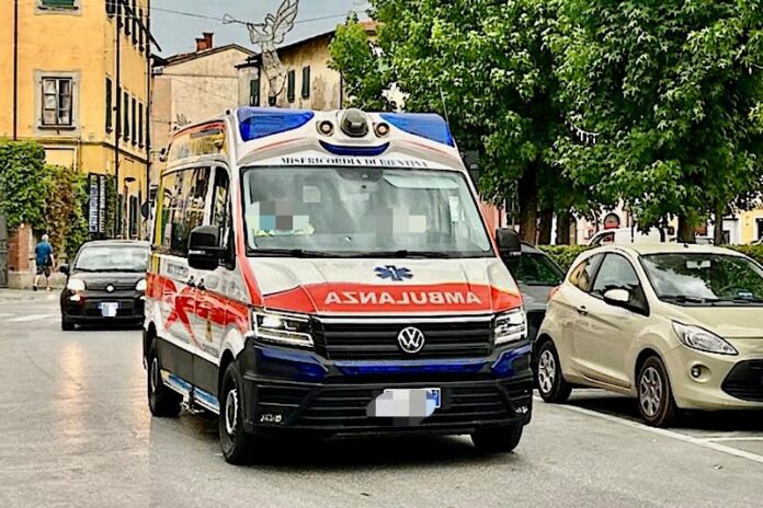 ambulanza mise bientina