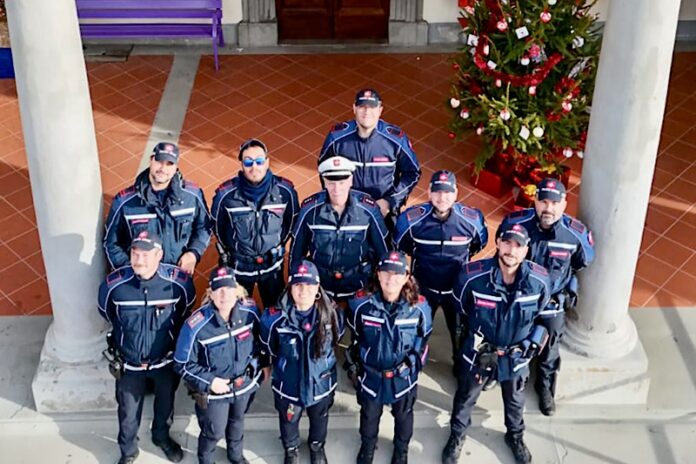 In foto: Polizia Locale di Bientina e Buti