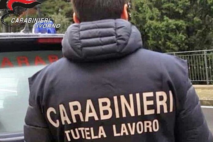 titolare locale telecamere abusive Carabinieri