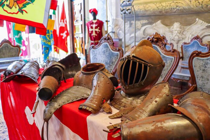 armatura storica Gioco del Ponte Pisa