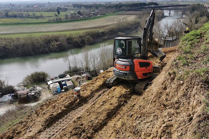 SP5 Francesca riapertura 13 marzo dopo frana Montecalvoli